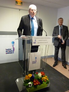 Dr. Pierre Foldes opens the Institut Génésique on March 7, 2014.